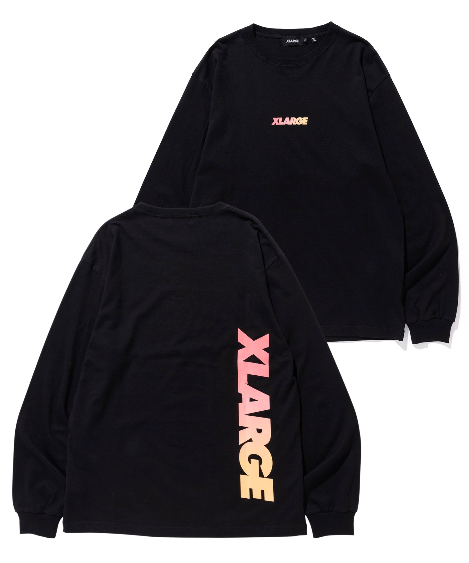 PUFF PRINT STANDARD LOGO L/S TEE T-SHIRT XLARGE  