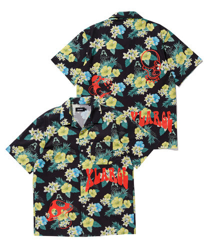 FLORAL PRINT SHIRT SHIRT XLARGE  