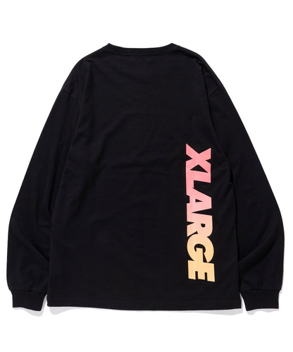PUFF PRINT STANDARD LOGO L/S TEE T-SHIRT XLARGE  