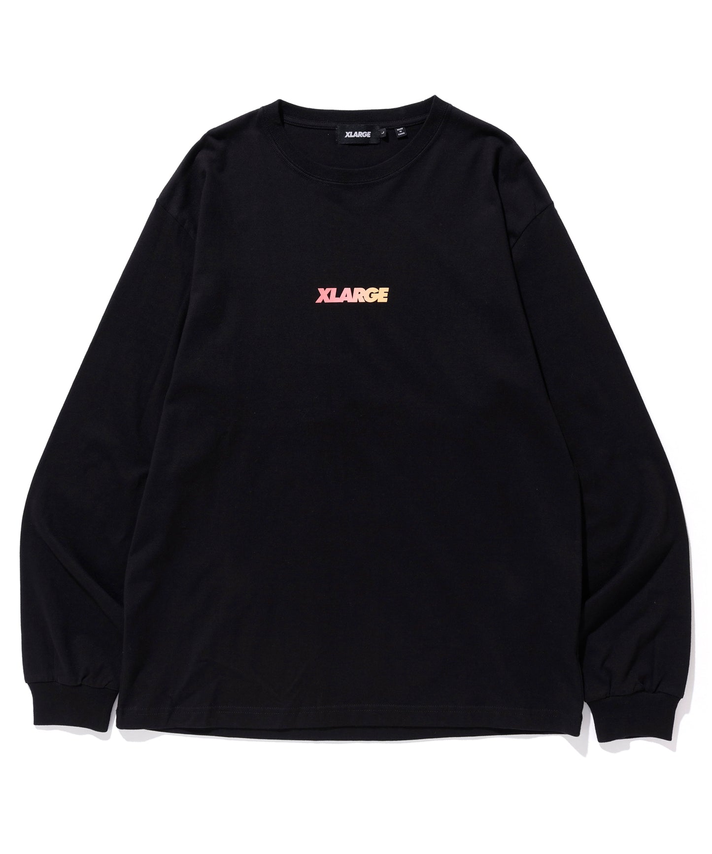 PUFF PRINT STANDARD LOGO L/S TEE T-SHIRT XLARGE  