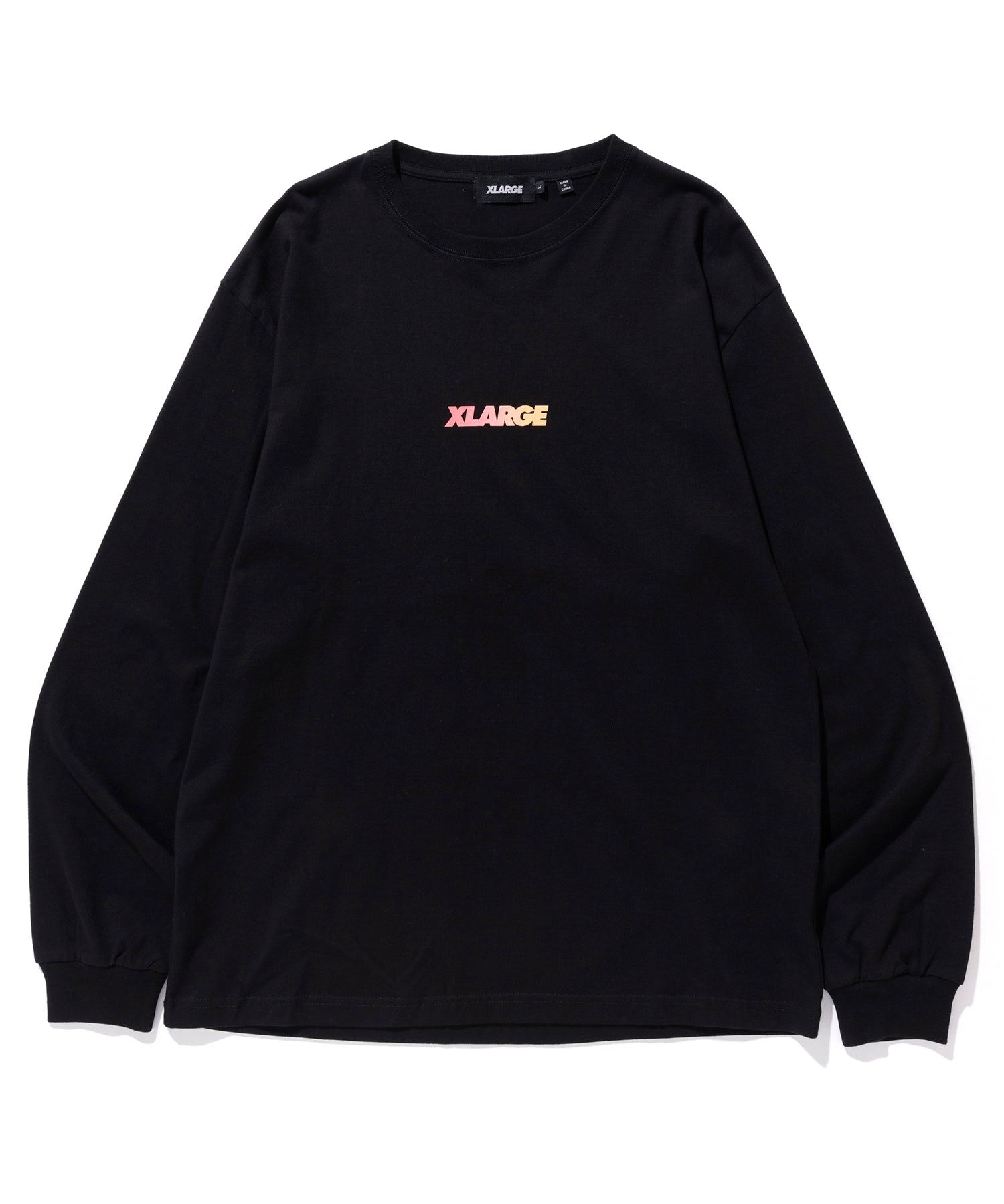 PUFF PRINT STANDARD LOGO L/S TEE T-SHIRT XLARGE  