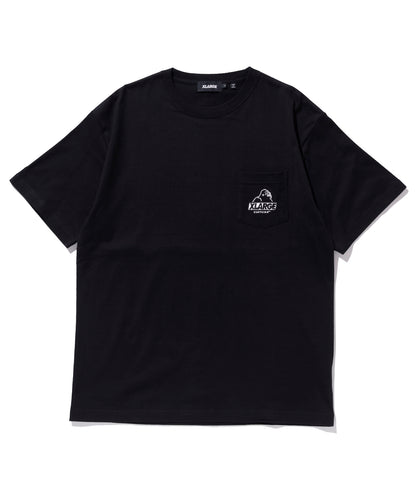 S/S EMBROIDERY SLANTED OG POCKET TEE T-SHIRT XLARGE  
