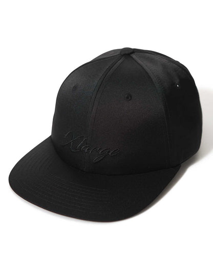 GALLIGRAPHY SATIN 6PANEL CAP HEADWEAR XLARGE  