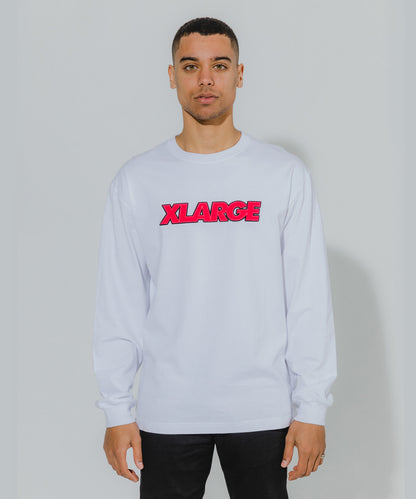 L/S TEE OVER EDGE STANDARD LOGO T-SHIRT XLARGE  