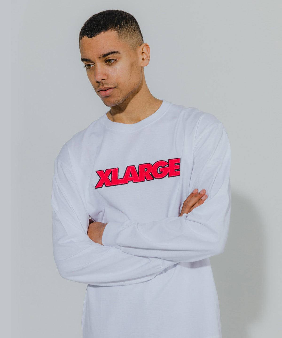 L/S TEE OVER EDGE STANDARD LOGO T-SHIRT XLARGE  