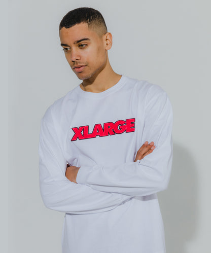 L/S TEE OVER EDGE STANDARD LOGO T-SHIRT XLARGE  