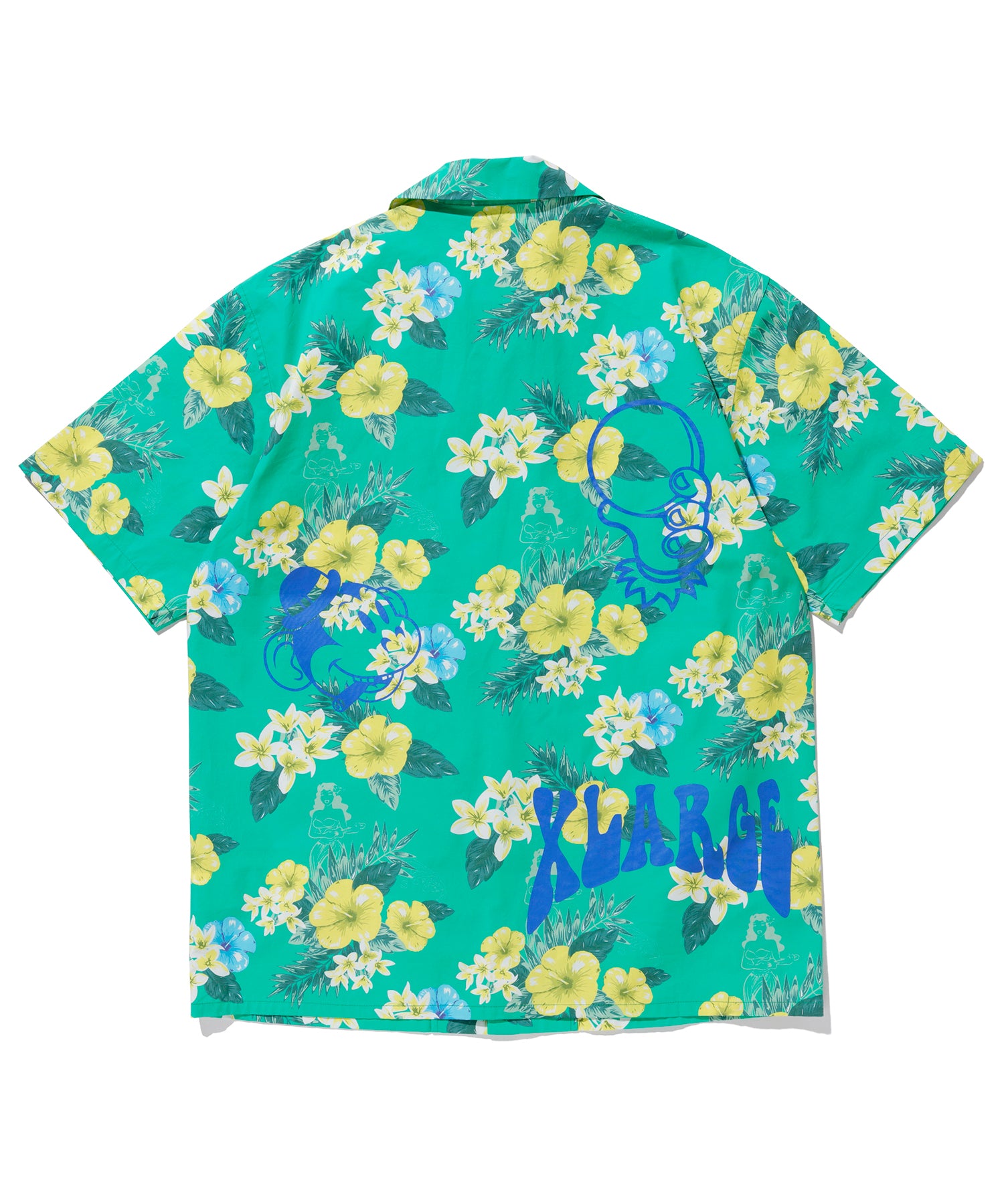 FLORAL PRINT SHIRT SHIRT XLARGE  
