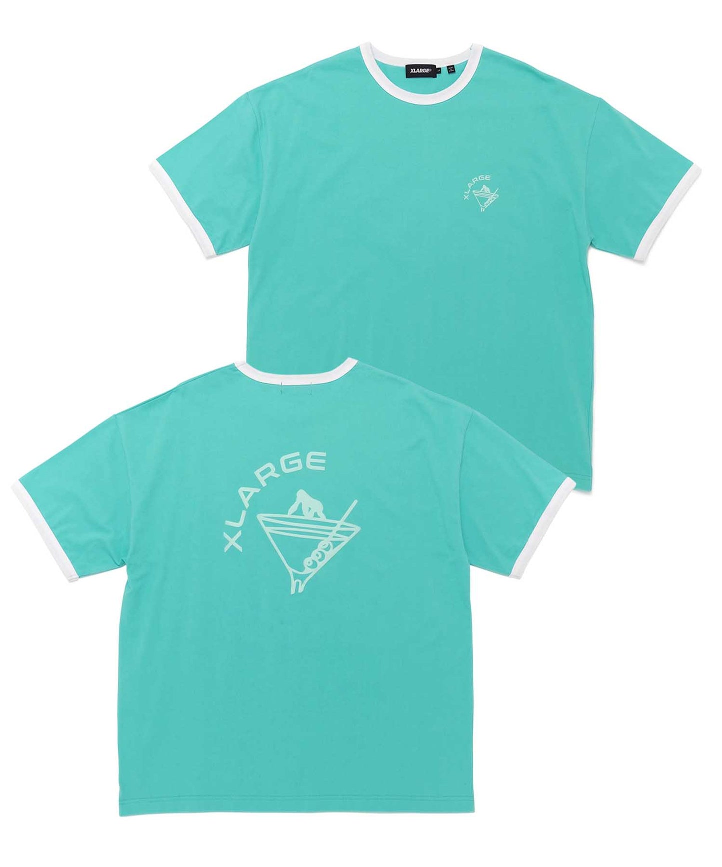 S/S MARTINI RINGER TEE T-SHIRT XLARGE  