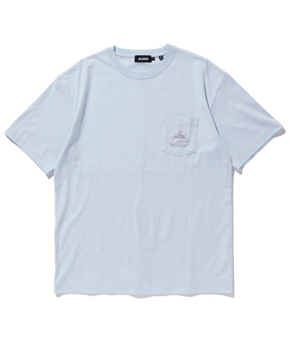 S/S EMBROIDERY SLANTED OG POCKET TEE T-SHIRT XLARGE  