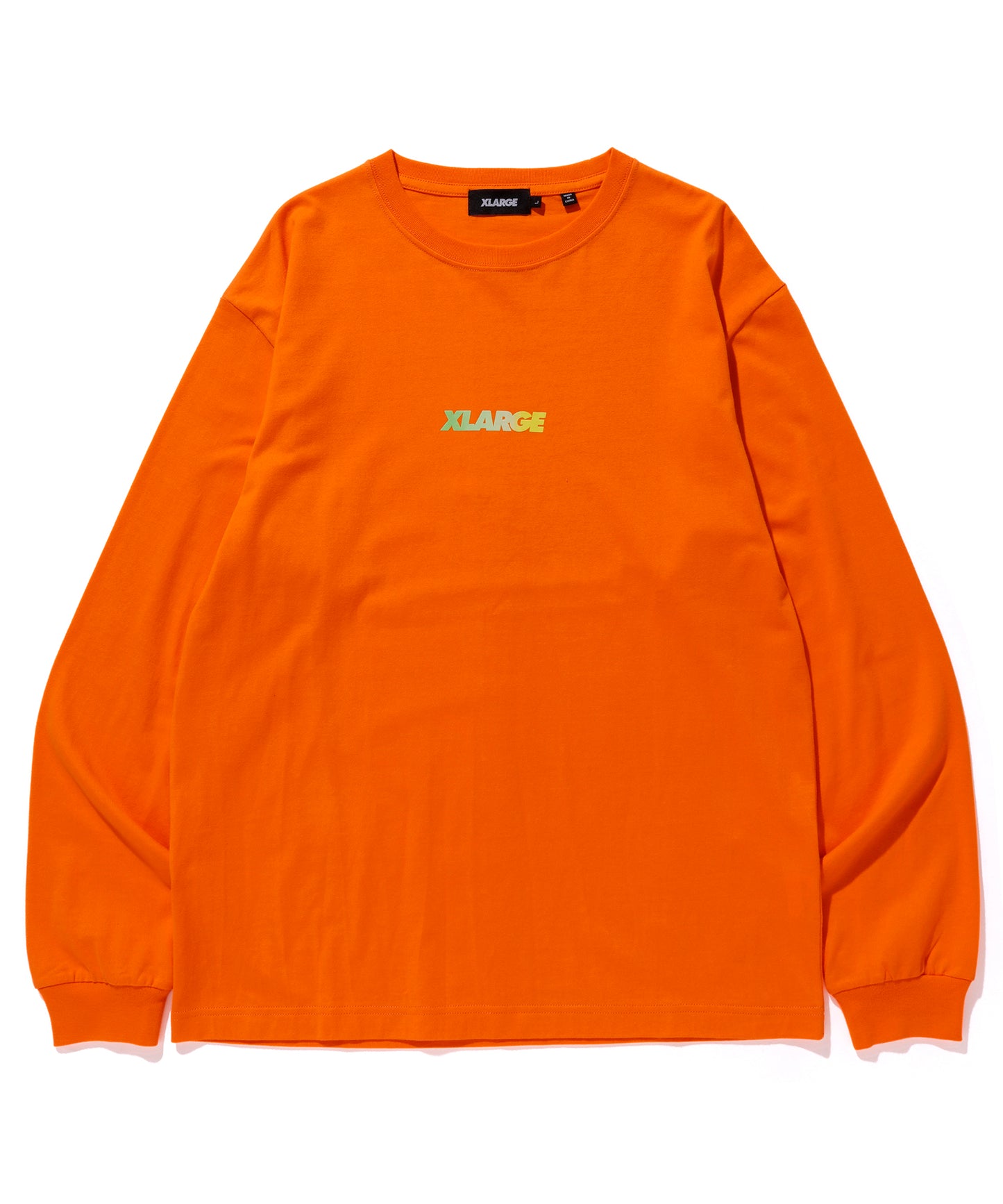 PUFF PRINT STANDARD LOGO L/S TEE T-SHIRT XLARGE  