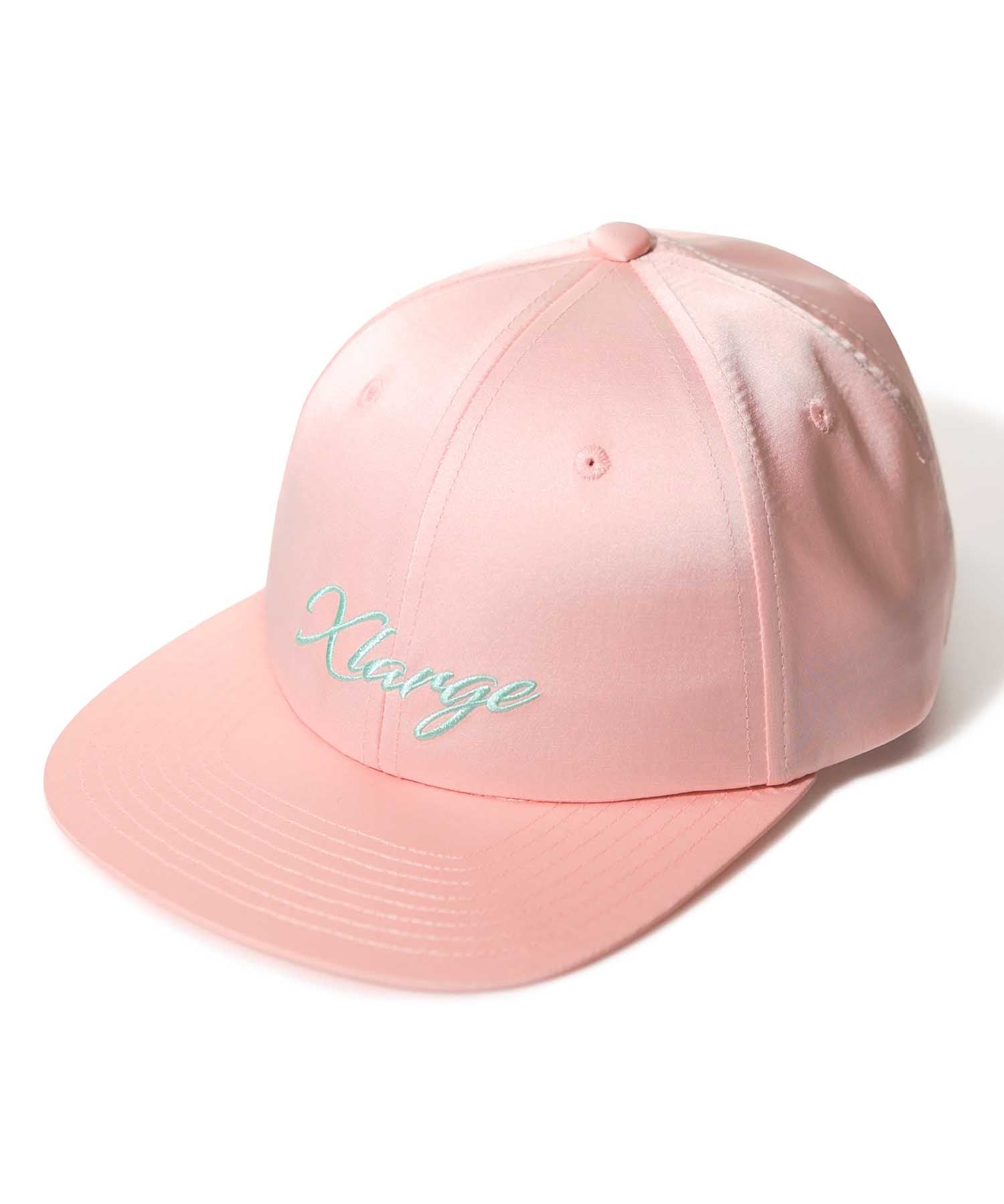 GALLIGRAPHY SATIN 6PANEL CAP HEADWEAR XLARGE  