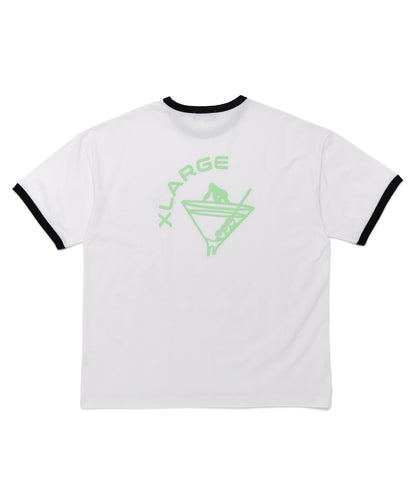 S/S MARTINI RINGER TEE T-SHIRT XLARGE  