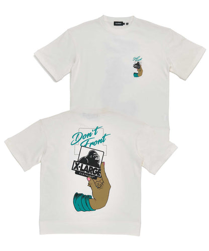 PEEL OFF S/S SWEAT FLEECE, CREWNECK, HOODIE XLARGE  