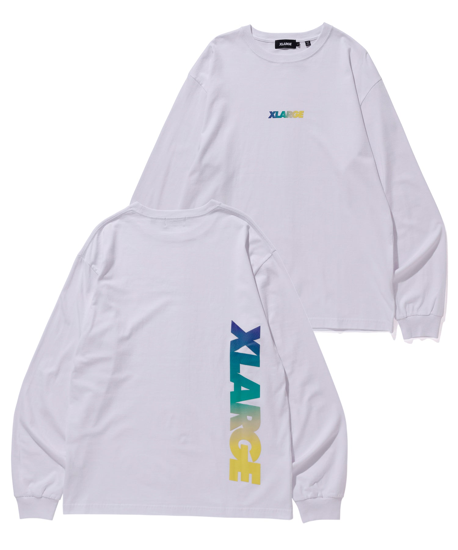 PUFF PRINT STANDARD LOGO L/S TEE T-SHIRT XLARGE  