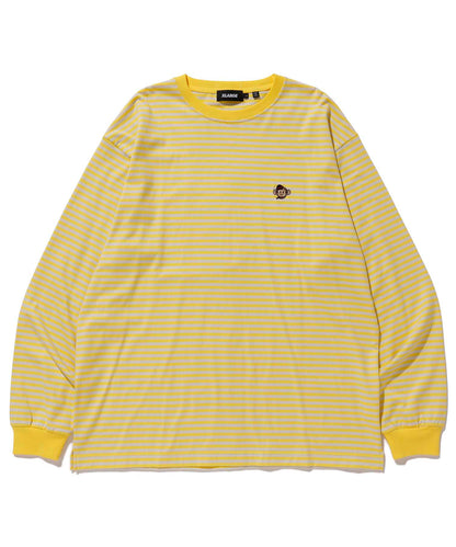 L/S BORDER TEE T-SHIRT XLARGE  