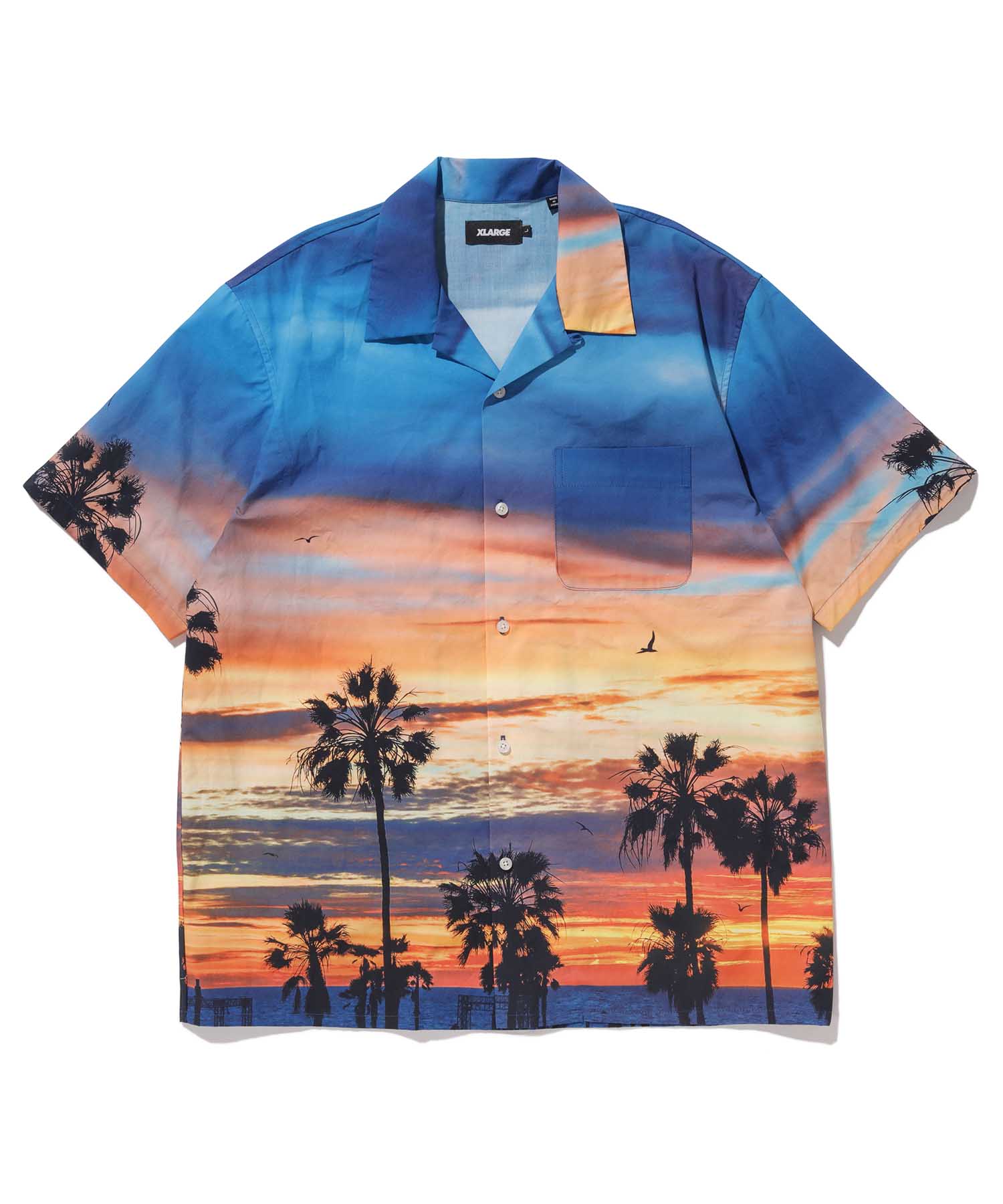 PRINTED S/S BUTTON UP SHIRT XLARGE  