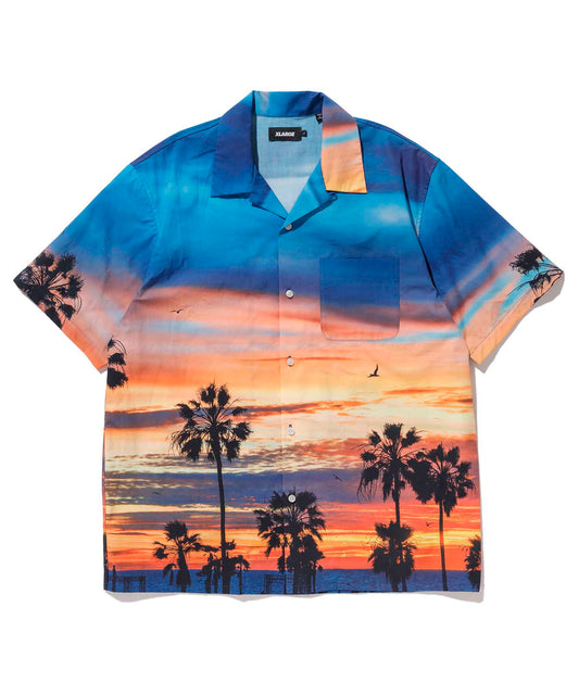 PRINTED S/S BUTTON UP SHIRT XLARGE  