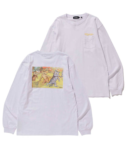 L/S OUTSIDER POCKET TEE T-SHIRT XLARGE  