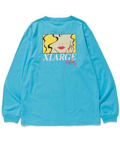 L/S TEE MARRIAGE BLUE T-SHIRT XLARGE  