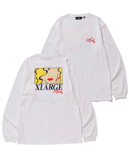 L/S TEE MARRIAGE BLUE T-SHIRT XLARGE  