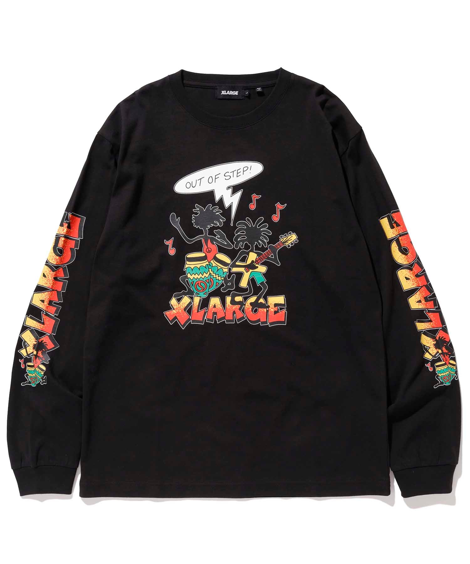 L/S TEE OUT OF STEP T-SHIRT XLARGE  