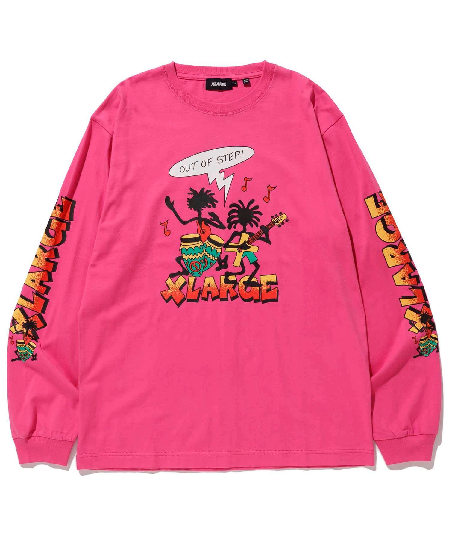 L/S TEE OUT OF STEP T-SHIRT XLARGE  
