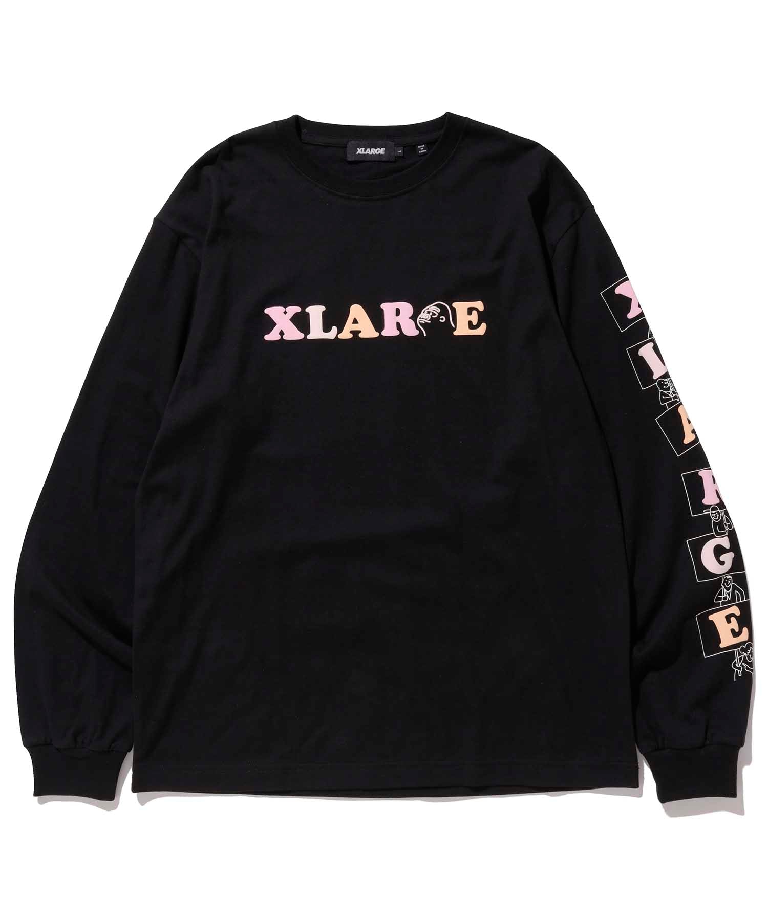 L/S TEE PICKET LOGO T-SHIRT XLARGE  