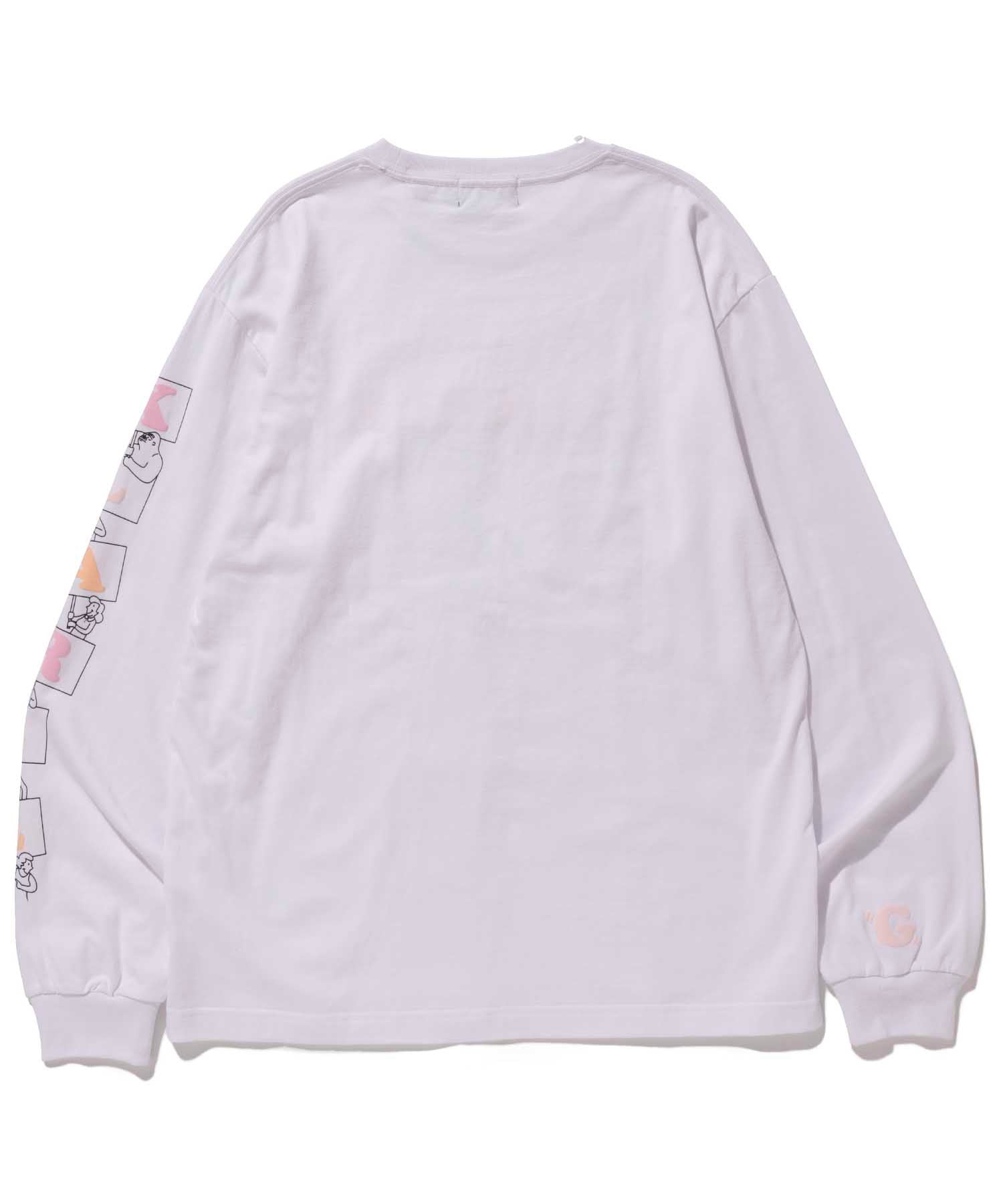 L/S TEE PICKET LOGO T-SHIRT XLARGE  