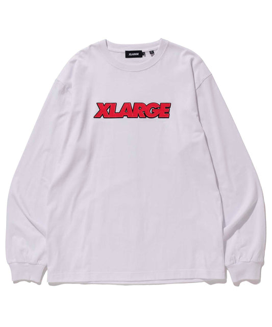 L/S TEE OVER EDGE STANDARD LOGO T-SHIRT XLARGE  