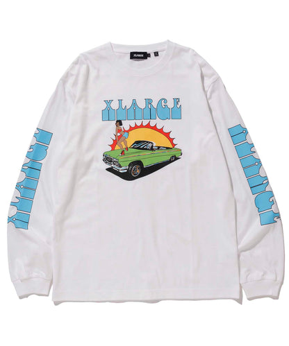 L/S TEE LA STYLE T-SHIRT XLARGE  