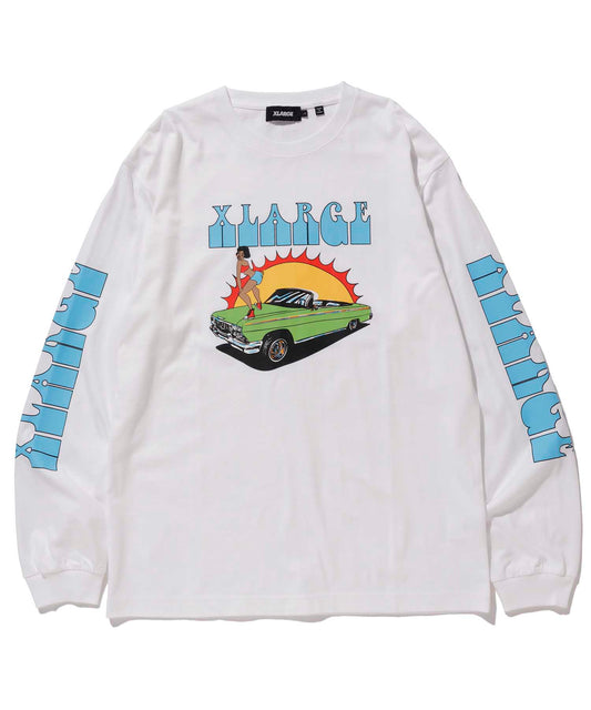 L/S TEE LA STYLE T-SHIRT XLARGE  
