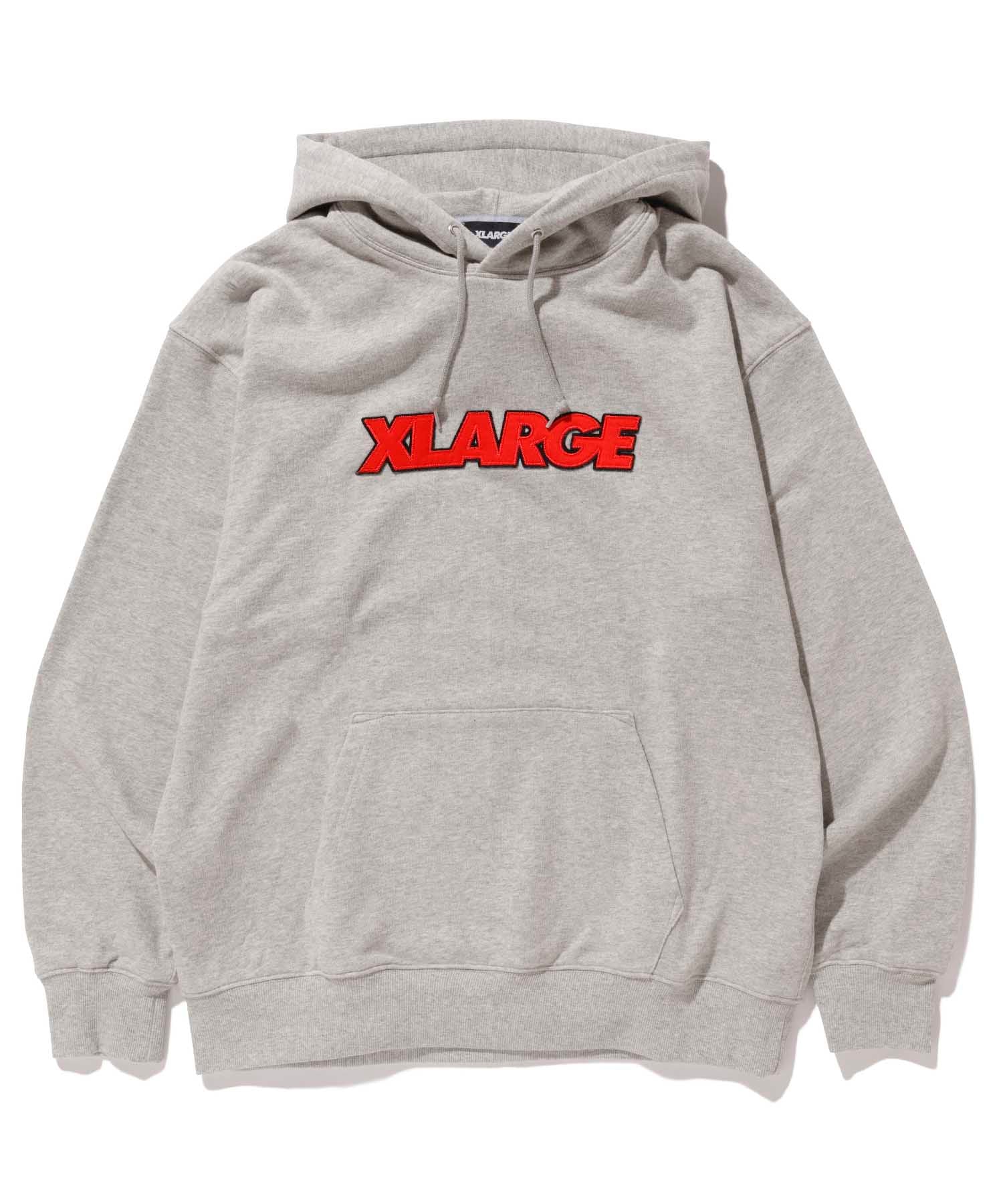 OVER EDGE STANDARD LOGO PULLOVER HOODED SWEAT FLEECE, CREWNECK, HOODIE XLARGE  