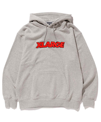 OVER EDGE STANDARD LOGO PULLOVER HOODED SWEAT FLEECE, CREWNECK, HOODIE XLARGE  