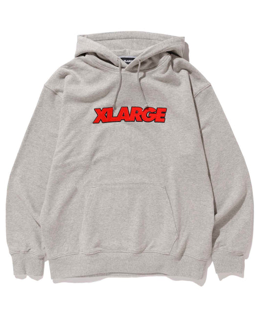 OVER EDGE STANDARD LOGO PULLOVER HOODED SWEAT FLEECE, CREWNECK, HOODIE XLARGE  