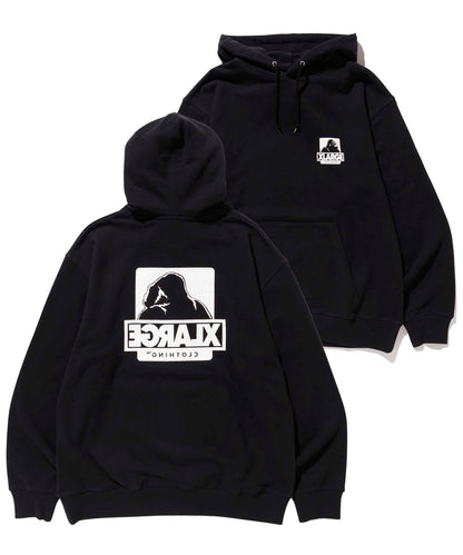 BEHIND OG PULLOVER HOODED SWEAT FLEECE, CREWNECK, HOODIE XLARGE  