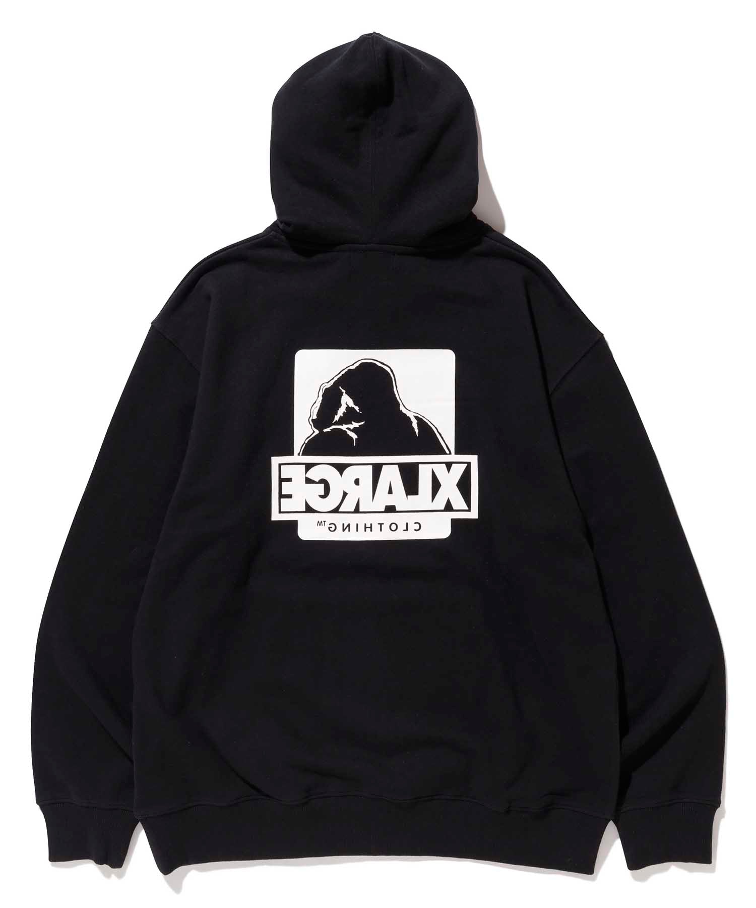 BEHIND OG PULLOVER HOODED SWEAT FLEECE, CREWNECK, HOODIE XLARGE  